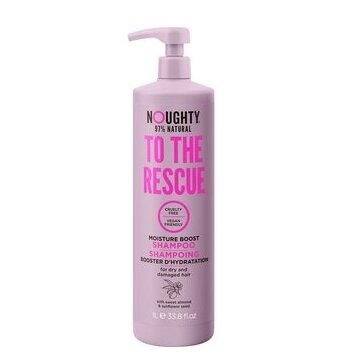 Noughty To The Rescue drėkinamasis šampūnas sausiems, pažeistiems plaukams su saldžiųjų migdolų ir saulėgrąžų sėklų ekstraktais 1