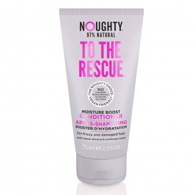 Noughty To The Rescue drėkinamasis šampūnas sausiems, pažeistiems plaukams su saldžiųjų migdolų ir saulėgrąžų sėklų ekstraktais 3