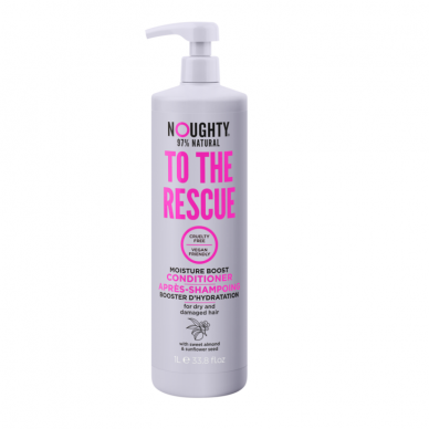 Noughty To The Rescue Moisturizing Conditioner for Dry, Damaged Hair with Sweet Almond and Sunflower Seed Extracts 1