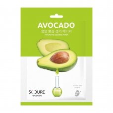 5C Cure sheet face mask with avocado extract, 1 pc