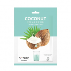 5C Cure sheet face mask with coconut extract, 1 pc