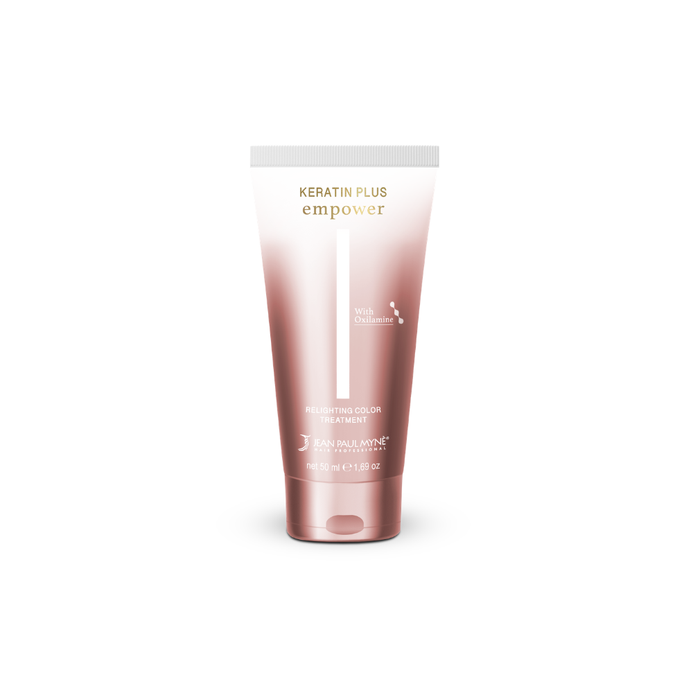 Jean Paul Myne KERATIN PLUS dažytų plaukų spalvą atkurianti kaukė 3