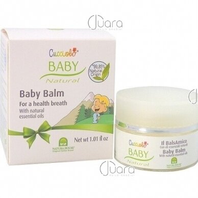 Natura House Cucciolo body balm for babies with eucalyptus, rosemary and pine oils 30 ml 1