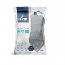 Protective respirator, FFP2 (Grey), 10 pcs