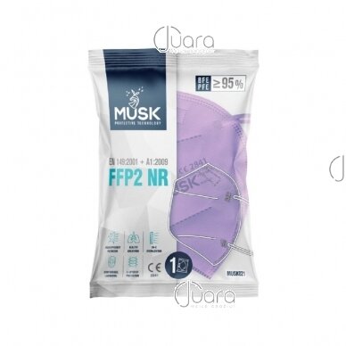 Protective respirator, FFP2 (Lilac), 1pc 1