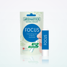 AromaStick FOCUS padedantis susikoncentruoti uostukas - nosies inhaliatorius, 0,8 ml