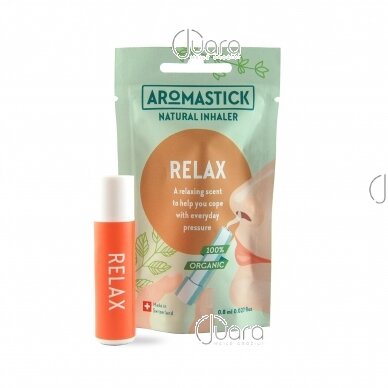 AromaStick RELAX atpalaiduojantis uostukas - nosies inhaliatorius, 0,8 ml
