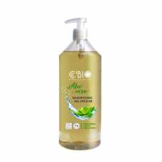 Ce`BIO dušas un matu šampūns 2in1 ar alvejas ekstraktu, 1l