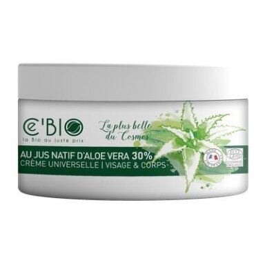 Ce'BIO universalus veido ir kūno kremas su alavijų ekstraktu, 200ml