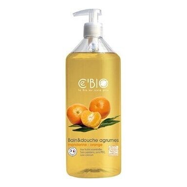 Ce'Bio vonios ir dušo gelis su citrusiniais vaisiais, 500 ml. Ce'Bio vonios ir dušo gelis su citrusiniais vaisiais, 500 ml.