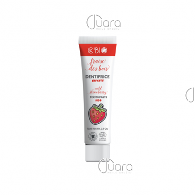 Ce`BIO toothpaste for children with strawberry flavor, 75ml