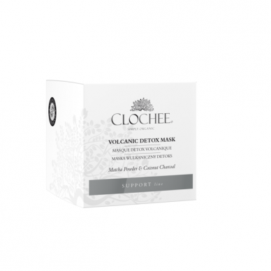 Clochee vulkaninės kilmės detoksikuojamoji kaukė, 50 ml