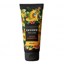 COSMEPICK shower gel for tattooed skin, melon scent, 200 ml