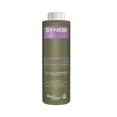 Helen Seward Synebi восстанавливающий шампунь для поврежденных волос с кератином, 1 л