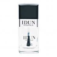 IDUN Minerals greitai džiūstantis viršutinis nagų lako sluoksnis Brilliant Nr. 3521, 11 ml