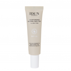IDUN Minerals moisturizing face cream with tint SPF 30, Light no. 1411, 27 ml