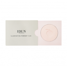 IDUN Minerals kompaktinė pudra suteikianti švytėjimo Tilda Nr. 1522, 3,5 g