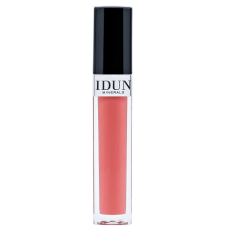 IDUN Minerals lūpų blizgis kreminės persikų spalvos, Anna Nr. 6013, 8 ml (Pakuotės dizaino keitimasis)