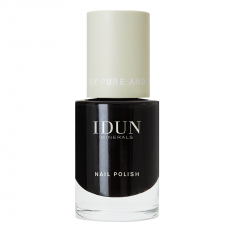 IDUN Minerals nail polish Onyx No. 3541, 11 ml