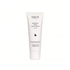 IDUN Minerals moisturizing day face cream with hyaluronic acid and vitamins C and E for dry skin, 50 ml