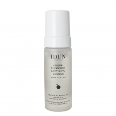 IDUN Minerals cleansing foam with glycerin and apple AHA acids for face and eyes, 150 ml