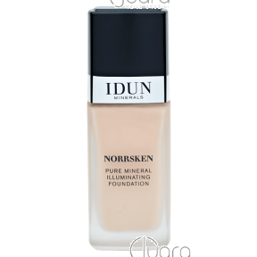 IDUN Minerals skystas makiažo pagrindas Norrsken Saga Nr. 1203, 30 ml (Pakuotės dizaino keitimasis)