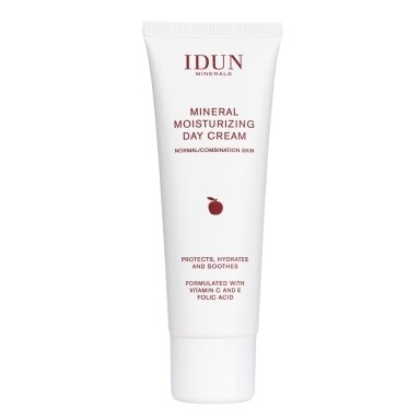 IDUN Minerals drėkinamasis dieninis veido kremas su vitaminais C ir E normaliai/mišriai odai, 50 ml IDUN Minerals drėkinamasis dieninis veido kremas su vitaminais C ir E normaliai/mišriai odai, 50 ml