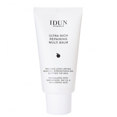 IDUN Minerals ypač sodrus drėkinantis daugiafunkcinis veido kremas/balzamas su niacinamidu, hialurono rūgštimi ir avižų aliejumi, 50 ml IDUN Minerals ypač sodrus drėkinantis daugiafunkcinis veido kremas/balzamas su niacinamidu, hialurono rūgštimi ir avižų aliejumi, 50 ml