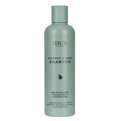 IDUN Minerals balansuojantis, valomasis šampūnas, 250 ml