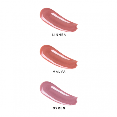 IDUN Minerals atspalvį suteikiantis lūpų aliejus-eliksyras Syren, 8 ml (spalva pelenų rožės - Mauve Pink) 2