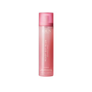 IDUN Minerals fiksuojanti veido dulksna matiniam, suliejančiam efektui READY SET BLUR, 100 ml 2