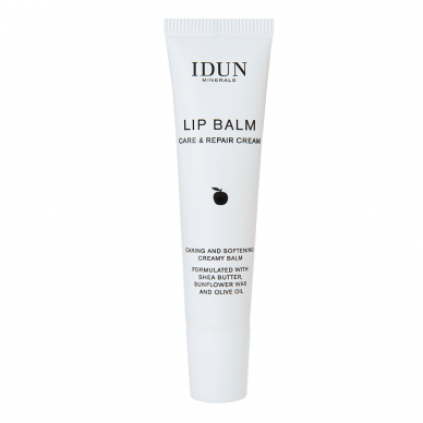 IDUN Minerals minkštinamasis, drėkinamasi lūpų balzamas, 15 ml
