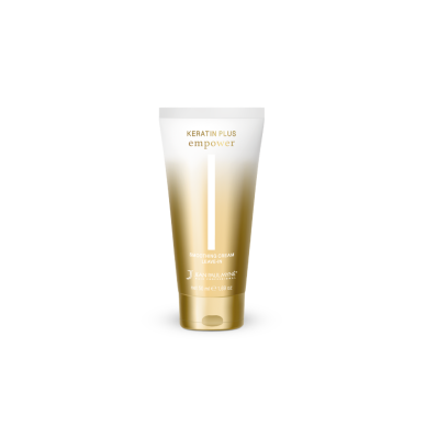 Jean Paul Myne KERATIN PLUS glotninamasis nenuplaunamas plaukų kremas nuo šiaušimosi, 50 ml Jean Paul Myne KERATIN PLUS glotninamasis nenuplaunamas plaukų kremas nuo šiaušimosi, 50 ml