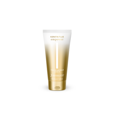 Jean Paul Myne KERATIN PLUS nenuplaunamas garbanotų plaukų balzamas su avokadų aliejumi ir pantenoliu, 50 ml Jean Paul Myne KERATIN PLUS nenuplaunamas garbanotų plaukų balzamas su avokadų aliejumi ir pantenoliu, 50 ml