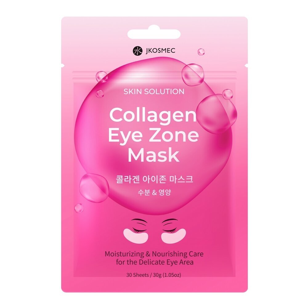 Jkosmec Skin Solution paakių kaukė su kolagenu, 30vnt (trumpas galiojimas)
