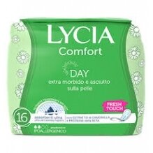 LYCIA higieniniai paketai Day Comfort (anatominiai), 16vnt.