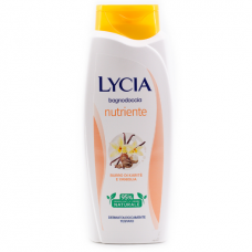 Lycia shower gel/bath foam "Nourishing" with shea butter and vanilla extract, 750 ml