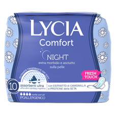 Lycia higieniniai paketai Night Comfort, 10vnt.