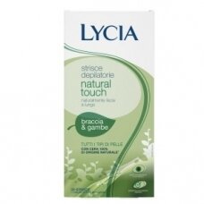 Lycia Natural Touch depilatory wax strips for hands and feet (all skin types), 20 pcs