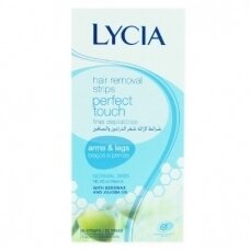 Lycia Perfect Touch depilatory wax strips for hands and feet (normal skin), 20 units