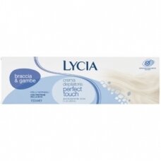 Lycia Perfect Touch depiliacinis kremas rankų ir kojų plaukeliams šalinti (normaliai odai), 150ml (pažeista pakuotė)