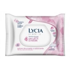 Lycia wipes for removing make-up for sensitive skin, 1 pack/20 pcs.