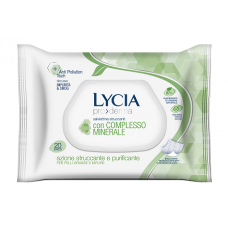 Lycia wipes for removing make-up for oily skin, 1 pack/20 pcs.