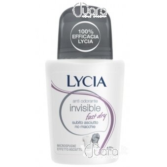 LYCIA rutulinis dezodorantas" Invisible fast dry", 50ml