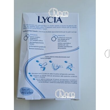 Lycia Perfect Touch plaukelius šviesinantis kremas veidui (normaliai odai), 6ml+3ml (Pažeista pakuotė) 1
