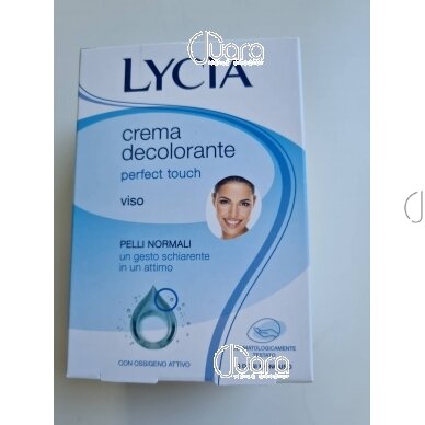 Lycia Perfect Touch plaukelius šviesinantis kremas veidui (normaliai odai), 6ml+3ml (Pažeista pakuotė)