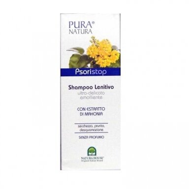 Natura House švelnus plaukų ir kūno šampūnas su mahonijų ekstraktu (Psoristop), 250ml