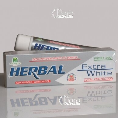 Natura House dantų pasta „Herbal Extra white“, 100ml