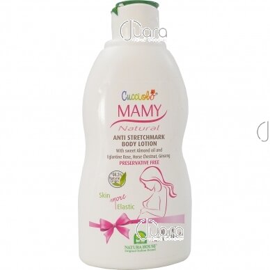 Natura House Cucciolo body lotion against stretch marks, 300ml