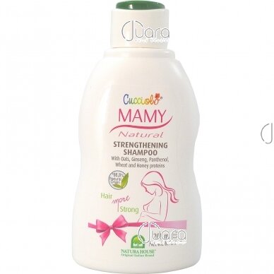 Natura House Cucciolo stiprinamasis šampūnas besilaukiančioms ir maitinančioms mamoms, 200ml
